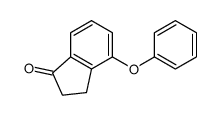 4-phenoxy-2,3-dihydroinden-1-one结构式