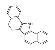 5H-Dibenzo[a,i]carbazole,6,13-dihydro- Structure