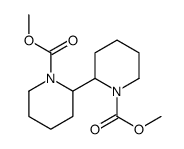 methyl 2-(1-methoxycarbonylpiperidin-2-yl)piperidine-1-carboxylate结构式