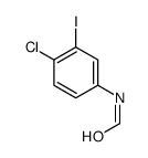 N-(4-chloro-3-iodophenyl)formamide Structure