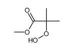 methyl 2-hydroperoxy-2-methylpropanoate结构式