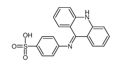 p-(9-Acridinylamino)benzenesulfonic acid structure