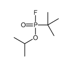 2-[fluoro(propan-2-yloxy)phosphoryl]-2-methylpropane结构式