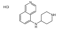 N-piperidin-4-ylisoquinolin-5-amine,hydrochloride结构式