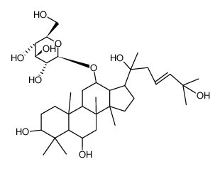 [(23E)-3β,6α,20,25-Tetrahydroxy-5α-dammar-23-en-12β-yl]β-D-glucopyranoside picture