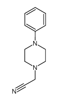 2-(4-phenylpiperazin-1-yl)acetonitrile Structure