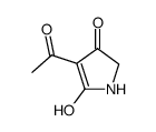 3H-Pyrrol-3-one, 4-acetyl-1,2-dihydro-5-hydroxy- (9CI)结构式