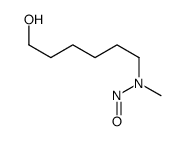 N-(6-hydroxyhexyl)-N-methylnitrous amide Structure