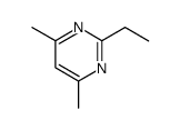 Pyrimidine, 2-ethyl-4,6-dimethyl- (9CI) Structure