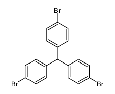 tris(4-bromophenyl)methane结构式