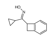 Bicyclo[4.2.0]octa-1,3,5-trien-7-yl(cyclopropyl) ketone oxime结构式
