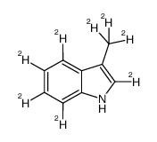 3-(methyl-d3)-1H-indole-2,4,5,6,7-d5图片