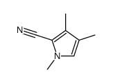 1H-Pyrrole-2-carbonitrile,1,3,4-trimethyl-(9CI) Structure