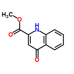 Methyl 4-oxo-1,4-dihydro-2-quinolinecarboxylate结构式