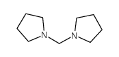 1-(pyrrolidin-1-ylmethyl)pyrrolidine Structure