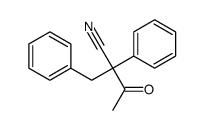 2-BENZYL-3-OXO-2-PHENYLBUTYRONITRILE Structure