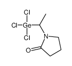 1-(1-trichlorogermylethyl)pyrrolidin-2-one结构式