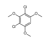 2,4-二氯-1,3,5-三甲氧基苯结构式