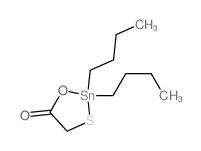 1,3,2-Oxathiastannolan-5-one,2,2-dibutyl- Structure