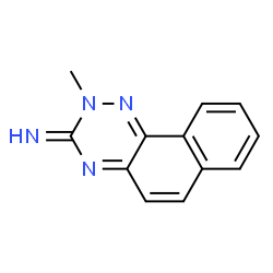 Naphtho[2,1-e]-as-triazine, 2,3-dihydro-3-imino-2-methyl- (8CI)结构式