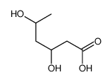 (3R,5S)-3,5-dihydroxyhexanoic acid结构式