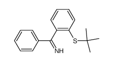 (2-(tert-butylthio)phenyl)(phenyl)methanimine结构式