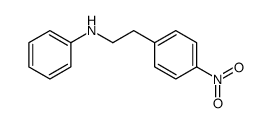N-phenyl-4-nitrophenethylamine Structure