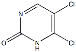 2(1H)-PyriMidinone, 5,6-dichloro- Structure