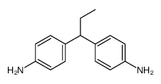 1,1-bis-(4-amino-phenyl)-propane Structure