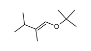 1-tert-butoxy-2,3-dimethyl-but-1-ene Structure