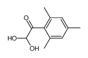 2,4,6-trimethylphenylglyoxal hydrate Structure