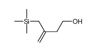 3-(trimethylsilylmethyl)but-3-en-1-ol结构式