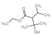 Butanoic acid,3-hydroxy-3-methyl-2-(1-methylethyl)-, ethyl ester picture