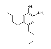 4,5-dibutylbenzene-1,2-diamine Structure