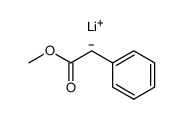 methyl phenylacetate anion lithium结构式