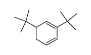 2,6-di-tert-butyl-1,3-cyclohexadiene Structure