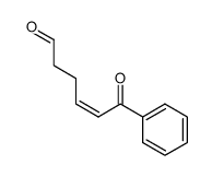 (Z)-6-oxo-6-phenyl-4-hexenal Structure