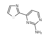 4-(THIAZOL-2-YL)PYRIMIDIN-2-AMINE structure