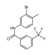 N-(3-溴-4-甲基苯基)-3-(三氟甲基)苯甲酰胺图片