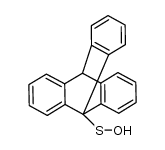 (9,10-dihydro-9,10-[1,2]benzenoanthracen-9-yl)sulfanol结构式