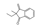 2-ethyl-2-methyl-3-methylideneinden-1-one Structure
