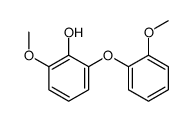 2-methoxy-6-(2-methoxyphenoxy)phenol Structure