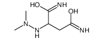 2-(2,2-dimethylhydrazinyl)butanediamide Structure