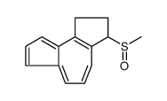 1H-Cyclopent[e]azulene, 2,3-dihydro-3-(methylsulfinyl) Structure