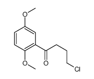 4-CHLORO-2'',5''-DIMETHOXYBUTYROPHENONE structure
