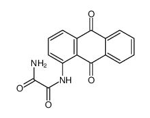 N'-(9,10-dioxoanthracen-1-yl)oxamide结构式