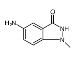 3H-Indazol-3-one, 5-amino-1,2-dihydro-1-methyl结构式