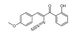 (Z)-α-azido-2'-methoxychalcone Structure