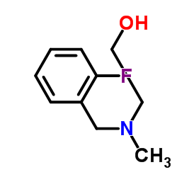2-[(2-Fluorobenzyl)(methyl)amino]ethanol Structure