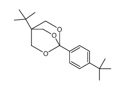 1-tert-butyl-4-(4-tert-butylphenyl)-3,5,8-trioxabicyclo[2.2.2]octane Structure